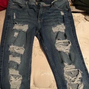 Hollister Mid-Rise Super-Skinny Jeans